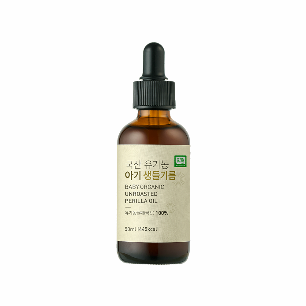 Organic Korean Unroasted Perilla Oil for Baby 100ml
