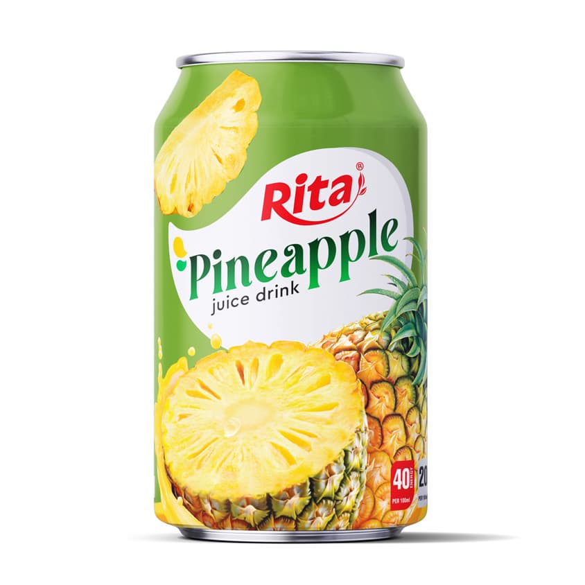 Supplier 330ml Short Can Best Buy Pineapple Juice Drink