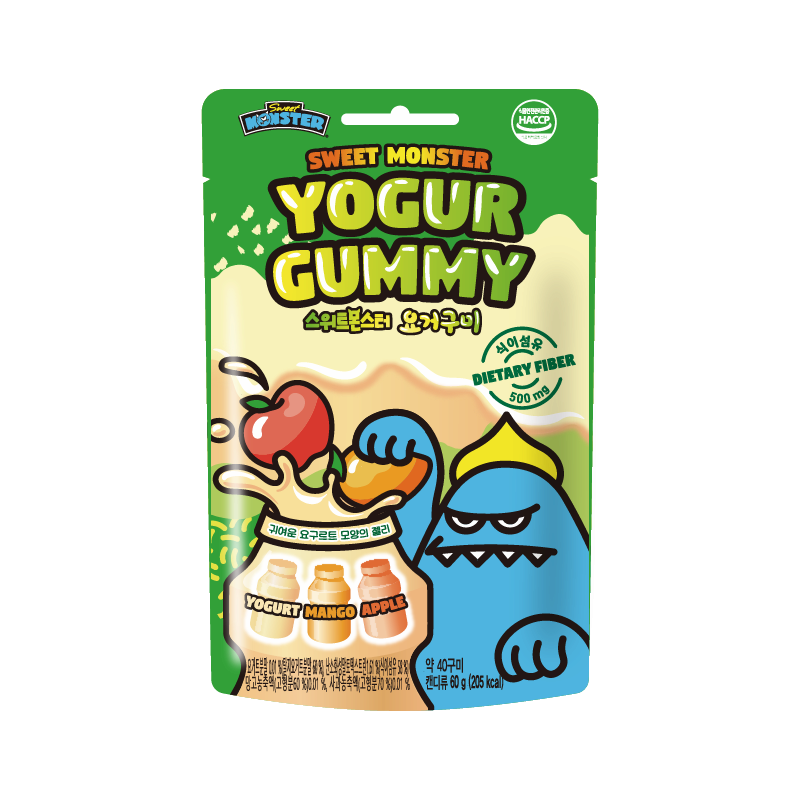 Sweet Monster Yogur Gummy Dietary Fiber