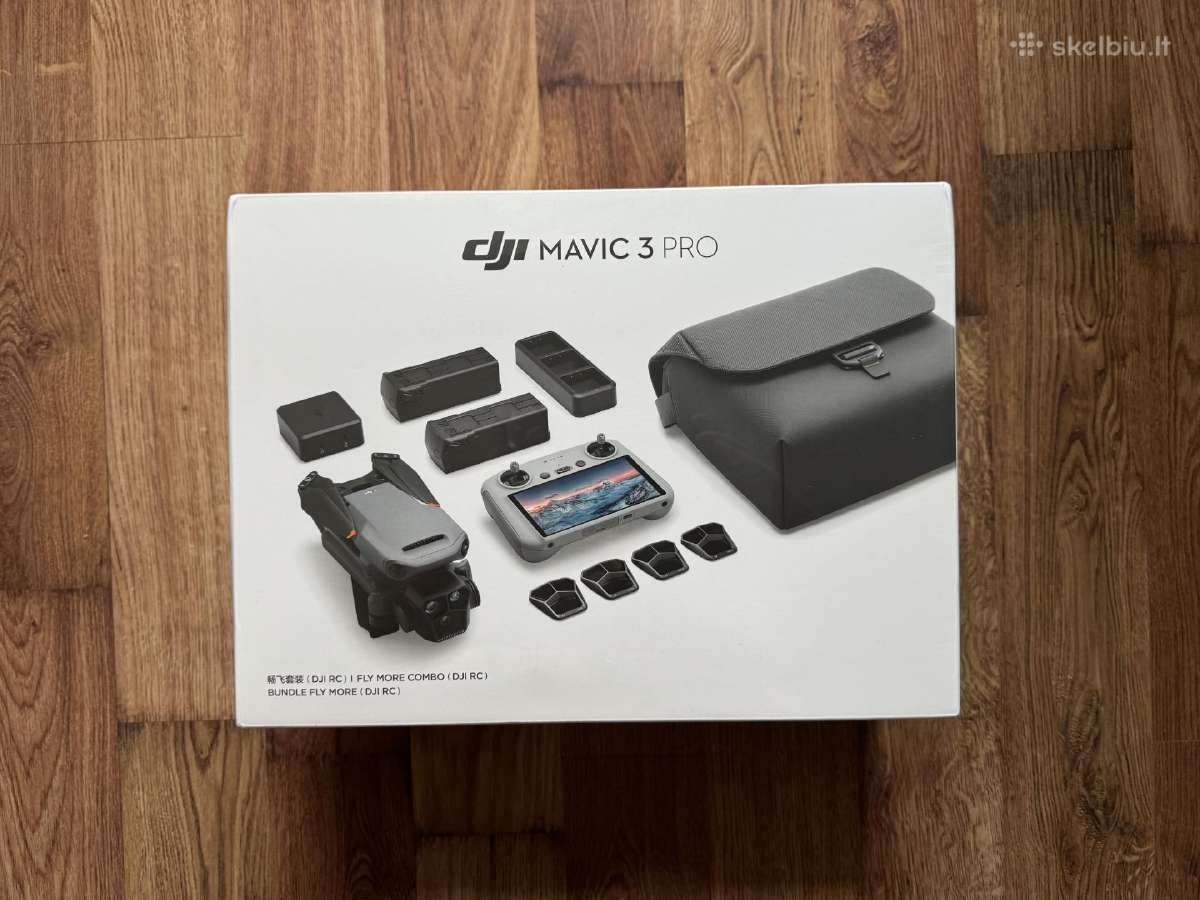 DJI Mavic 3 Pro Fly More Combo with DJI RC_ Flagship Triple_Camera Drone with 4_3 CMOS Hasselblad