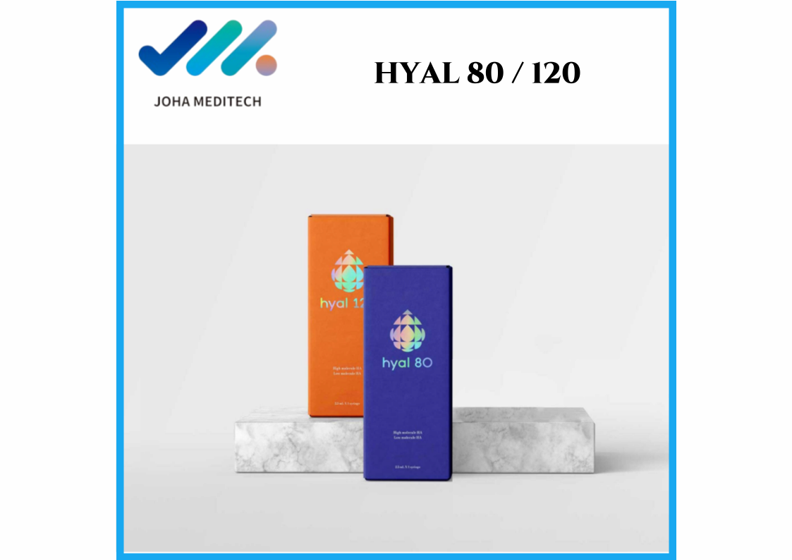 HYAL 80_120  Made in KOREA skin booster  high law molecular  HA