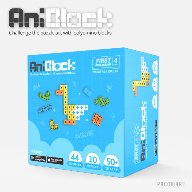 Educational Toys AniBlock First Collection 4 Colors
