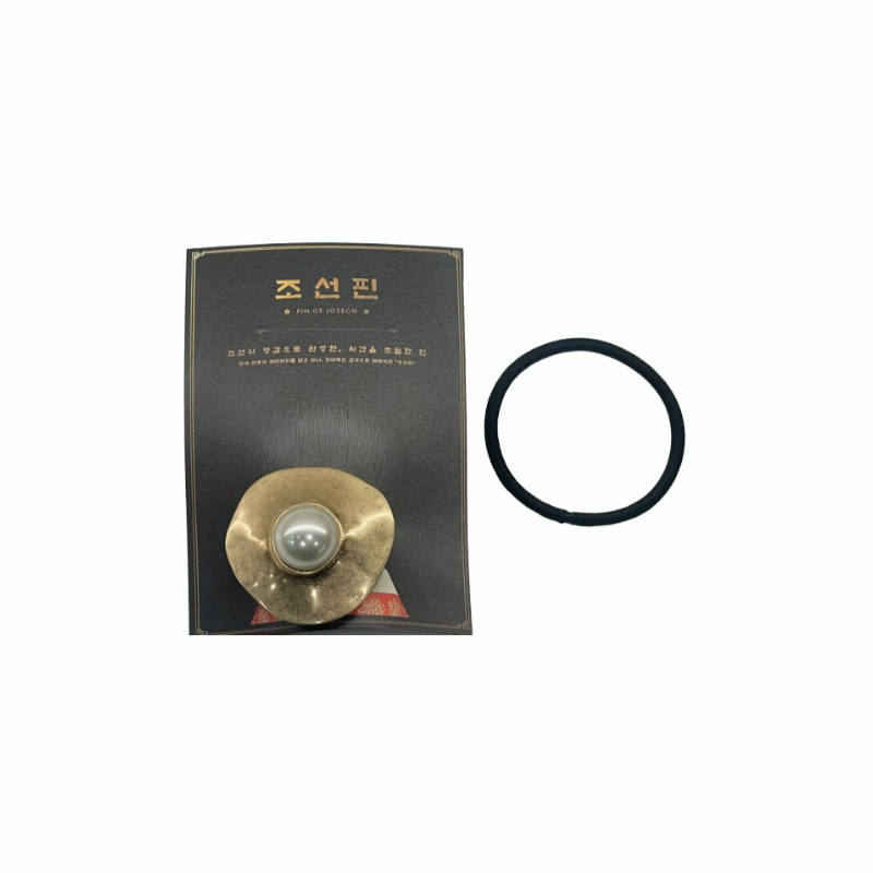 Pin of Joseon Gold Flower Pearl