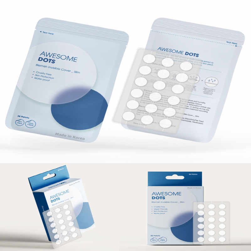 Acne patch manufactured from Korea under private label service