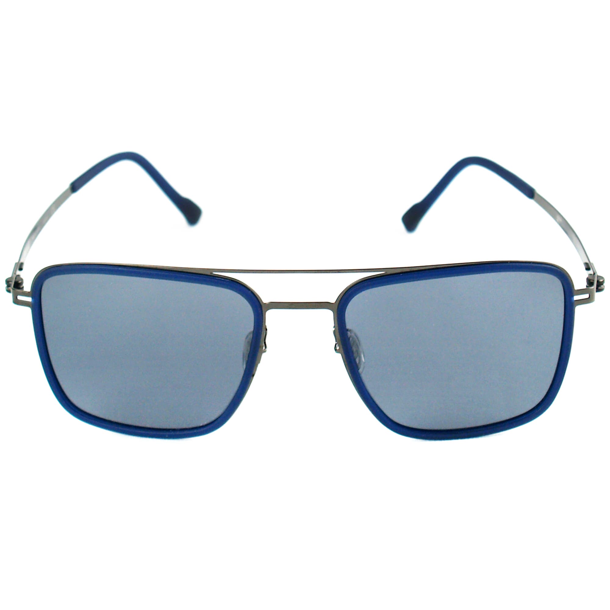 AviatorI Acetate _ Thin Stainless Steel  Frame Sunglasses