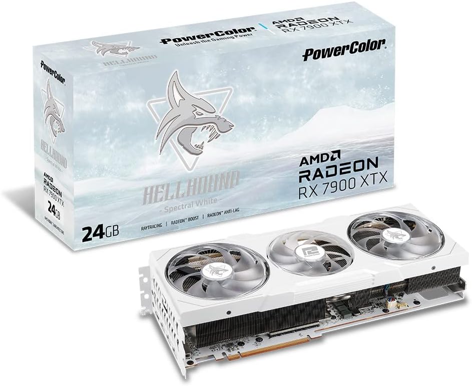 PowerColor Hellhound Spectral AMD Radeon RX 7900 XTX Gaming Graphics Card