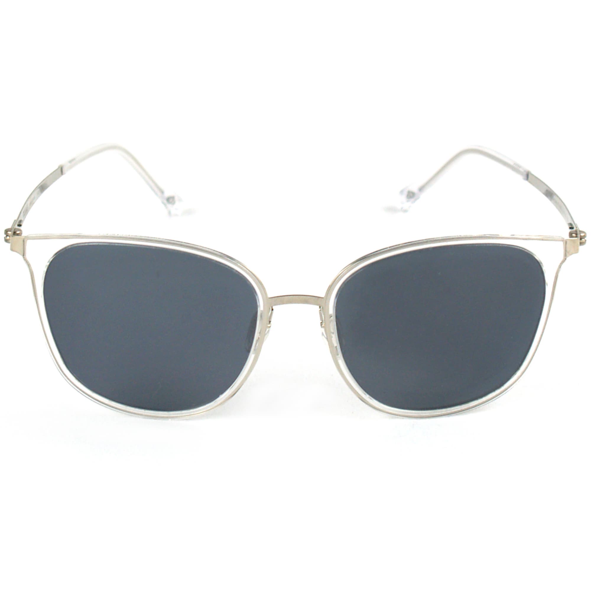 Classic Acetate _ Thin Stainless Steel  Frame Sunglasses