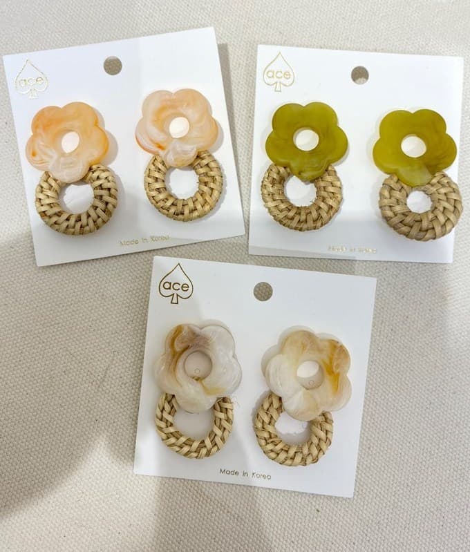 High Quality Costume jewelry EARRING in KOREA