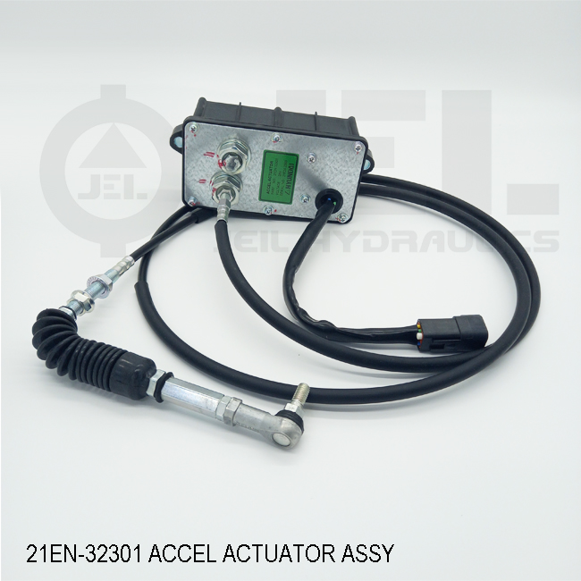 MADE IN KOREA _ 21EN_32301 ACCEL ACTUATOR ASSY FOR R140LC9S R140W9S R210LC9 R215LC7 R210W9S R260LC9S