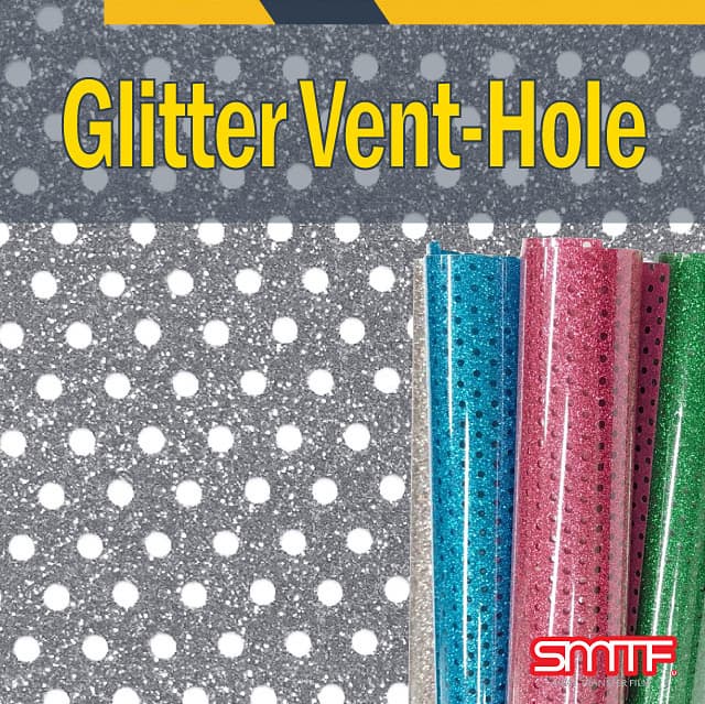 Glitter Vent Hole HTV