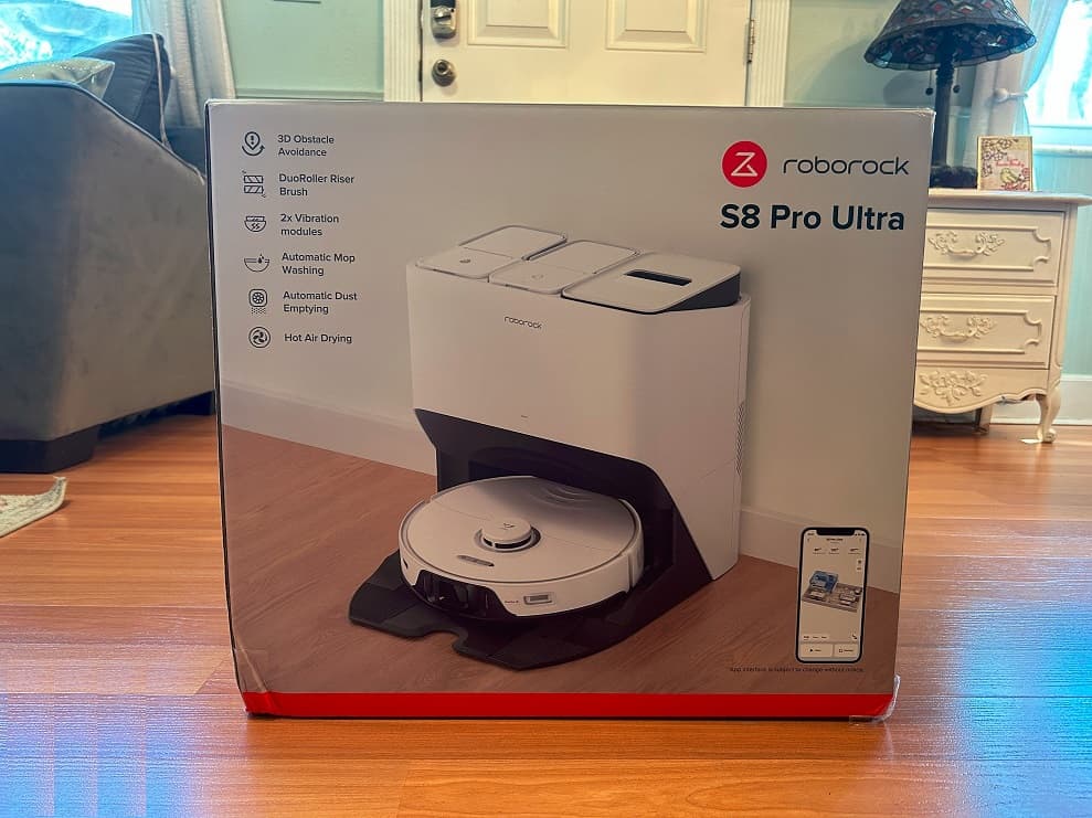 Roborock S8 Pro Ultra Robot Vacuum and MOP_ Auto_Drying_ Self_Washing_ Liftable Dual Brush