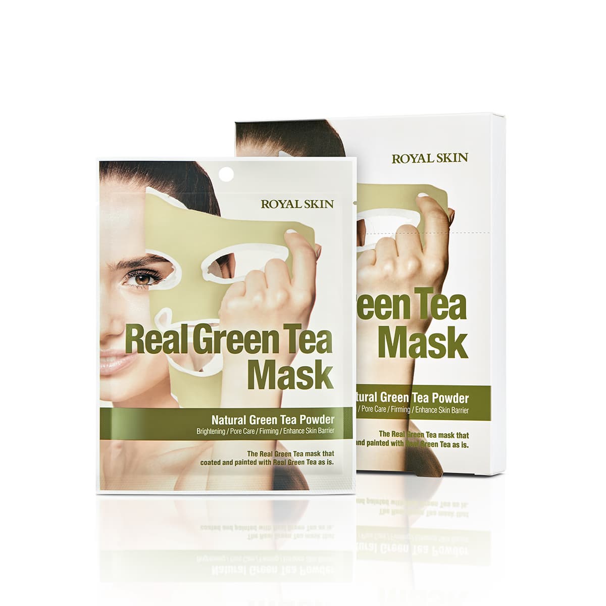 ROYAL SKIN Real Green Tea Mask