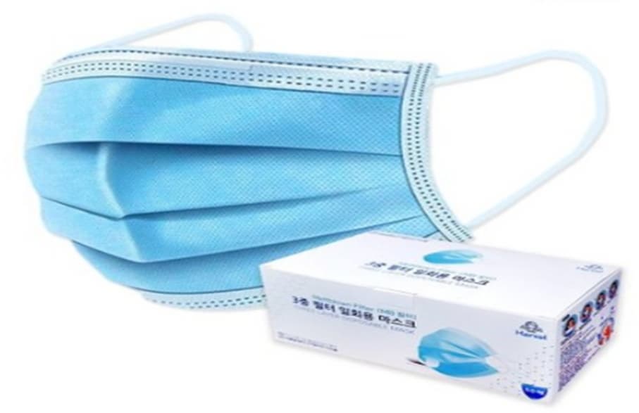 Triple filter Disposable surgical mask