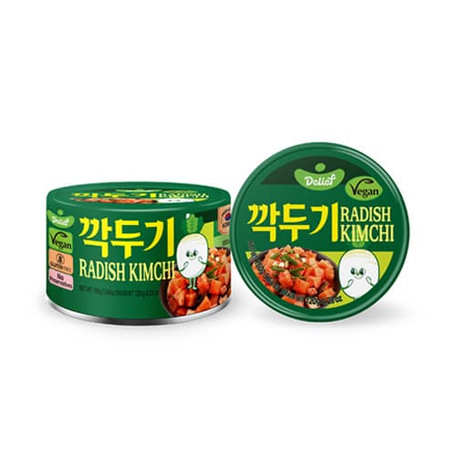 DELIEF Radish Kimchi Can 160g x 24