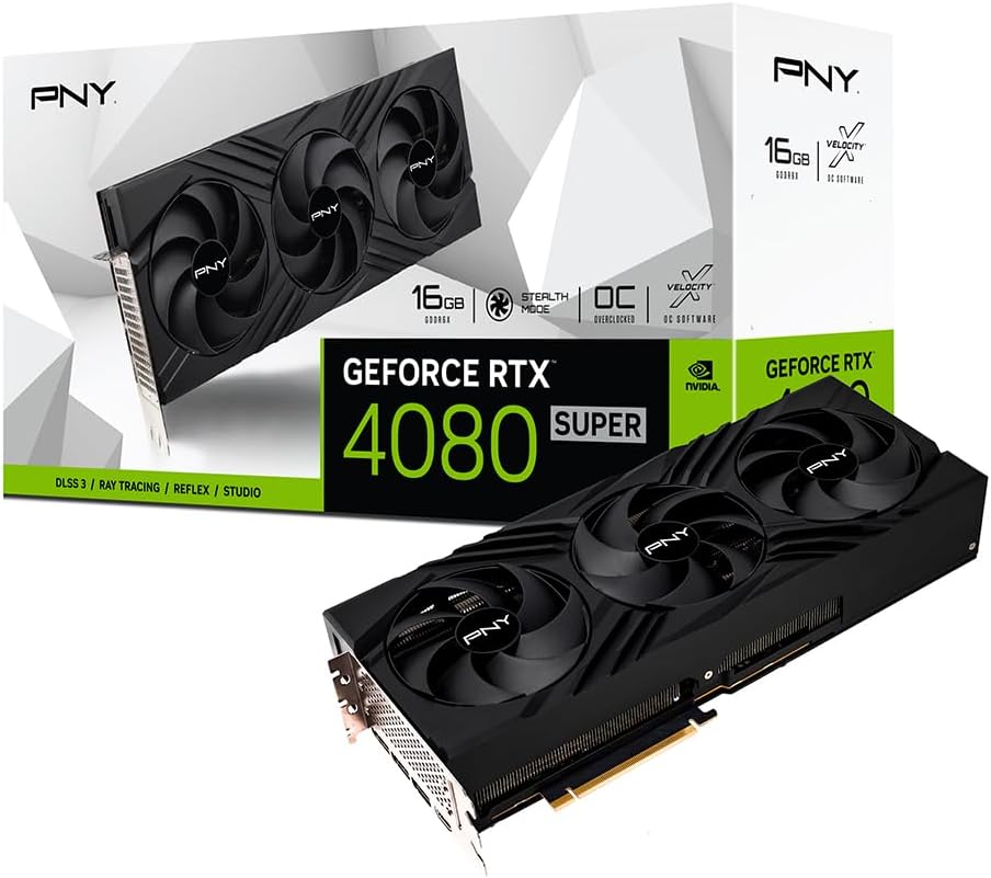 PNY GeForce RTX 4080 Super 16GB VERTO OC Triple Fan Graphics Card DLSS 3 _256_bit_ PCIe 4_0_ GDDR6X_