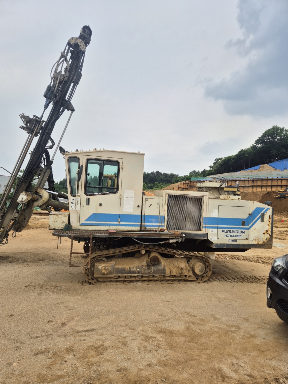 USED CRAWLER DRILLING 2007 FURUKAWA HCR10DSII