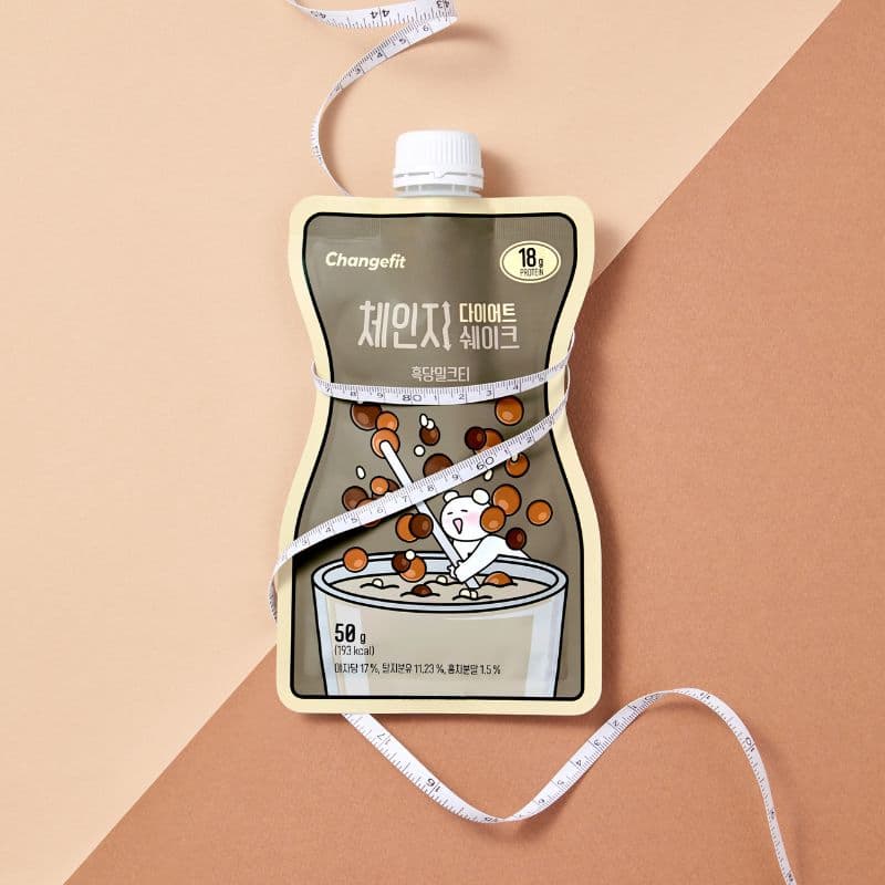 Changefit Protein Shake Black Sugar Milk Tea