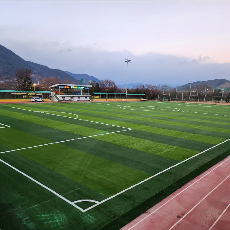 Artificial turf for soccer field