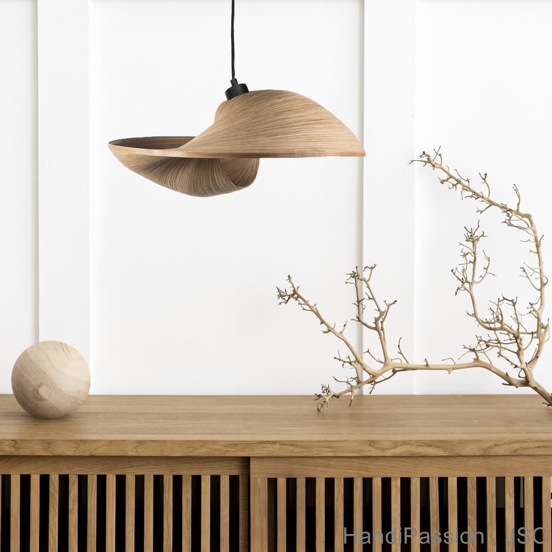 Chandeliers Pendant Lights Indoor Lighting Spun Bamboo Lamp Shade Decoration Lampshade