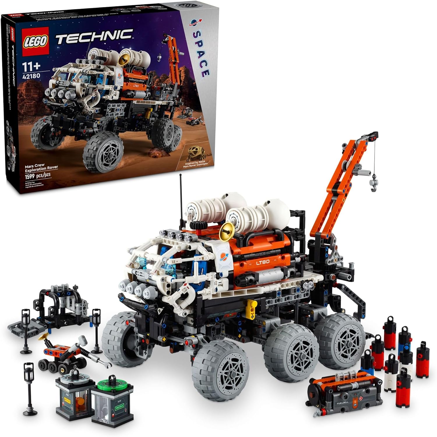 LEGO Technic 42180 Mars Crew Exploration Rover Building Set