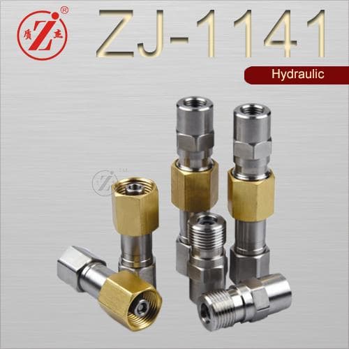 Thread To Connect Stainless Steel Hydraulic Quick Coupler