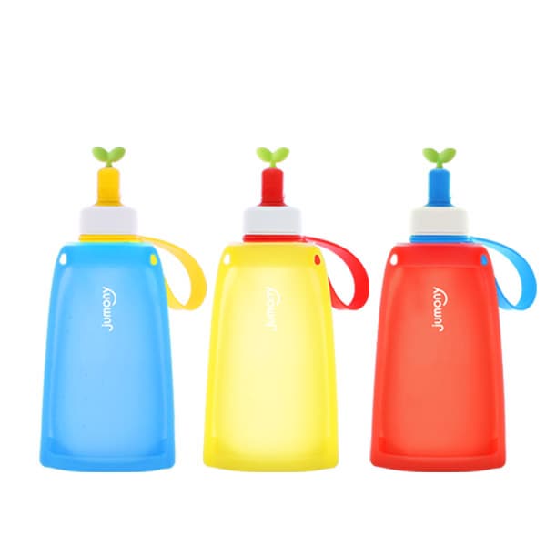 SILICONE KIDS WATER POUCH JUMONY_SCARLET_