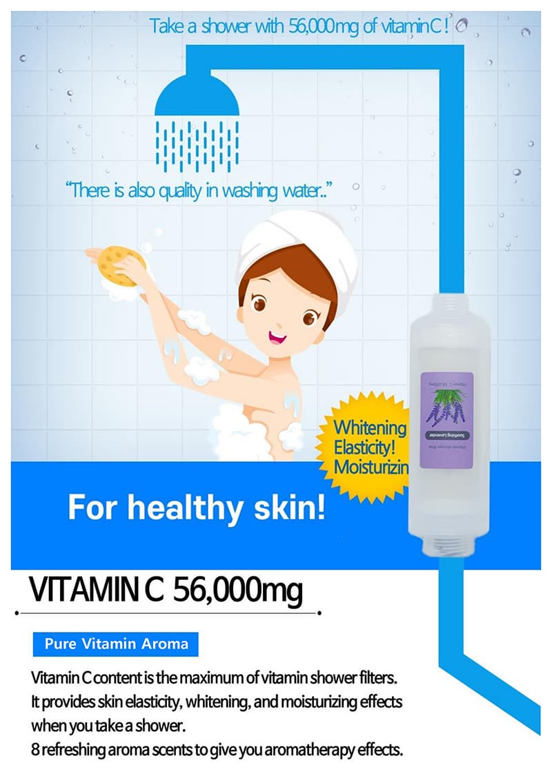 Pure Vitamin Aroma Shower Filter
