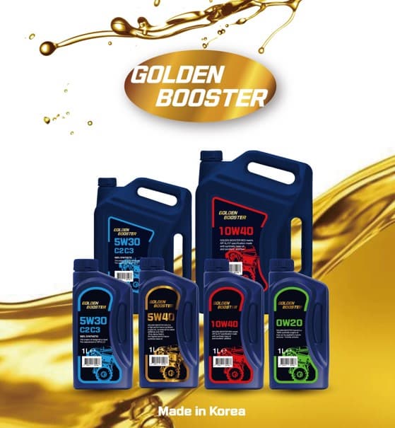 Golden Booster lubricant for automobile