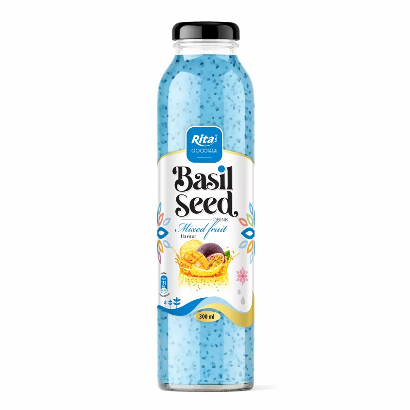 Mixed Fruit Basil Seed Drink