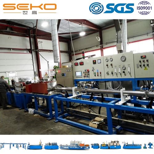 Stainless Steel Flexible Hose Pipe Mill Machinery Bellow Tube Production Line