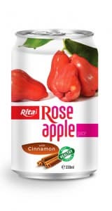 Rose Apple Juice With Cinnamon In Alu Can