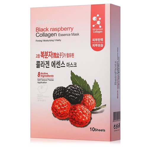 Black raspberry Collagen Essence Mask