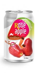 Rose Apple Juice With Cinnamon In Can