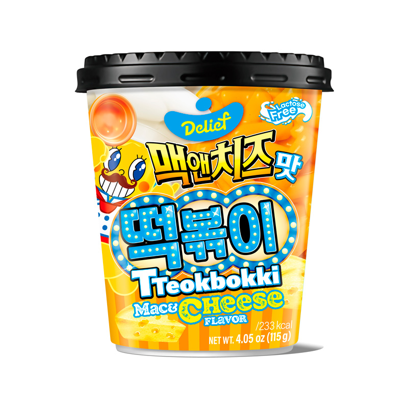 DELIEF Tteokbokki Cup Mac _ Cheese Flavor