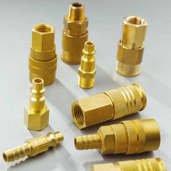 Brass metal Rapid Connector Fittings Coupling