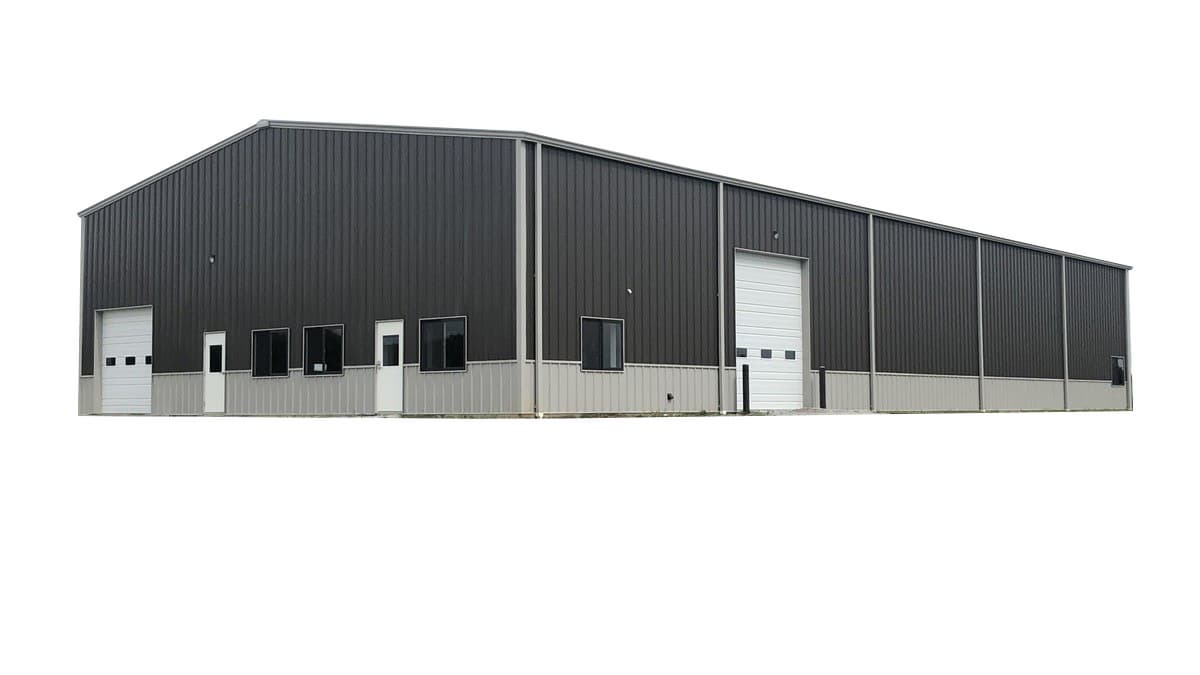 LIGHT STEEL STRUCTURE PREFAB RICATED WAREHOUSE