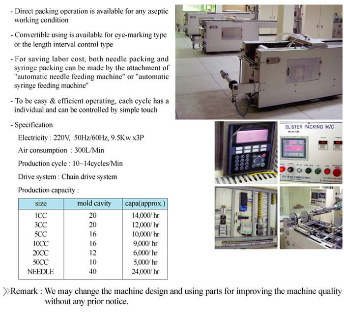 Sybrina Machine Disposable Syringe Making Machines | tradekorea