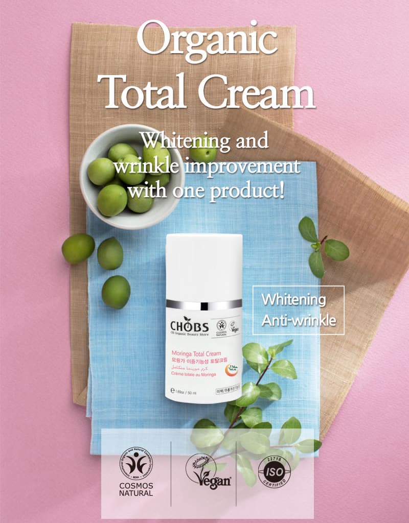 CHOBS Organic Moringa Total Cream 50ml