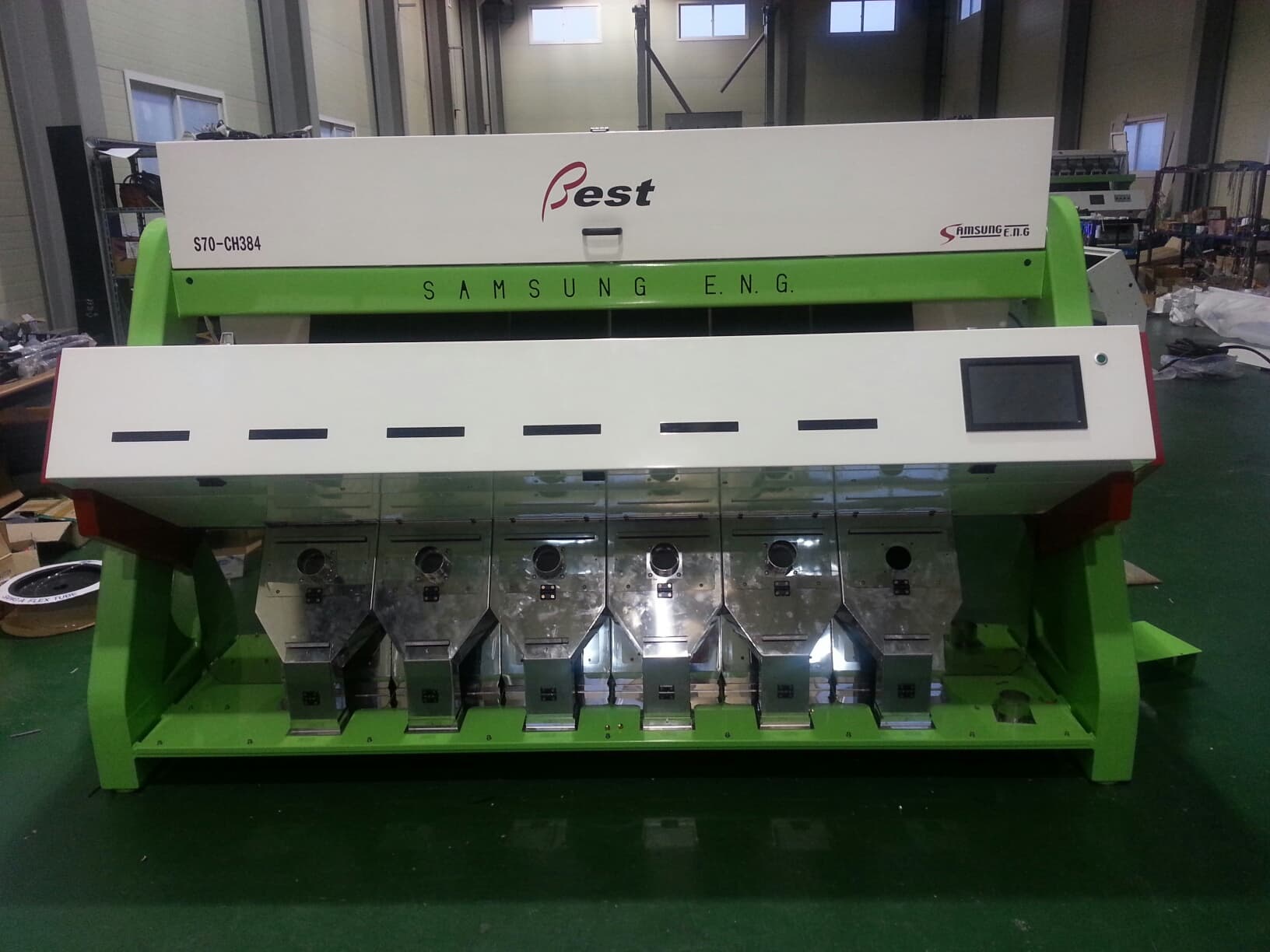 Samuson Color Sortex SAMSUNG ENG Grain Color Sorter BEST-CH60 | tradekorea