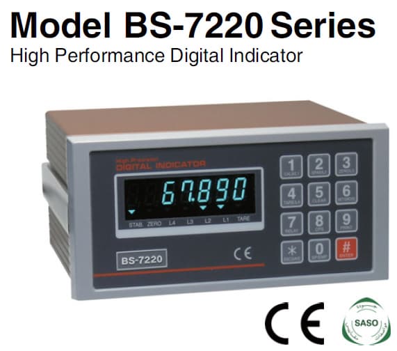 Digital Indicator BS_7220