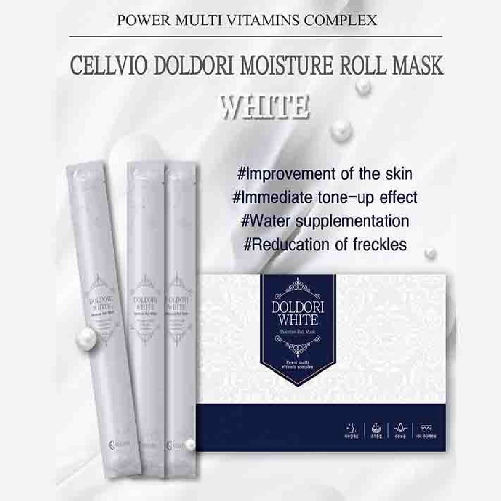 Skin Care  DOLDORI WHITE ROLL MASK PACK  27ML 8 PCS