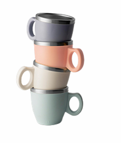 euro stainless mug cup