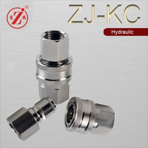 ZJ-KC Straight Through Type Stainless Steel Quick Coupling