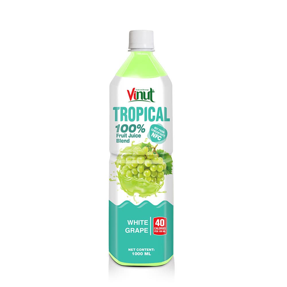 1L VINUT 100_ Tropical White Grape Juice