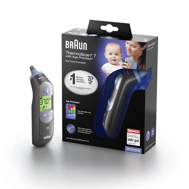 Braun ThermoScan 7  Digital Ear Thermometer for Kids_ Babies