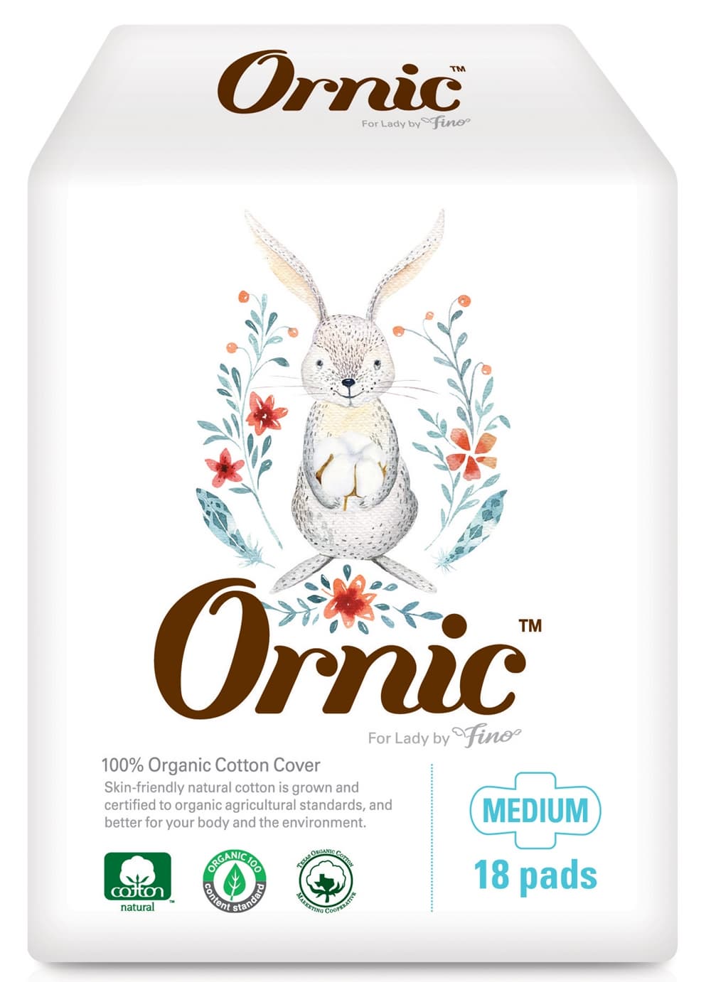 Ornic Fino sanitary pad _Medium_Large_Over night_Pant Liner_