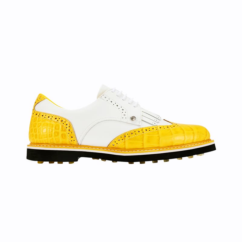 Paradise Unisex Golf Shoes_Yellow