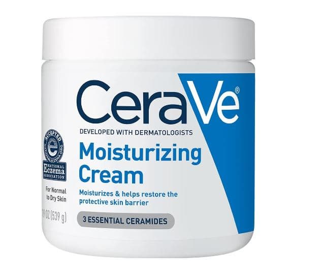 CeraVe Moisturizing Cream Daily Moisturizer with Hyaluronic Acid and Ceramides 19 Ounce Skin Care