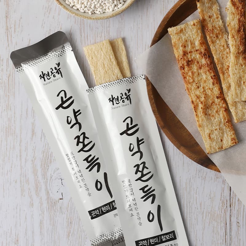 Nature Share Konjac JJondki _Korean snack_ Original