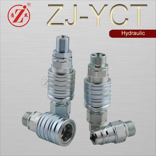 ZJ-YCT ISO 5675 Push and Pull Style Hydraulic Quick Coupling